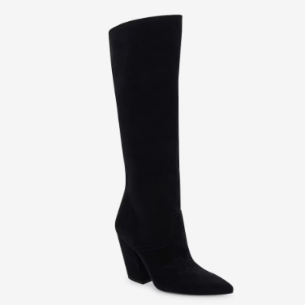 Dolce Vita Black Suede Nathen Boot Size 9 Like New